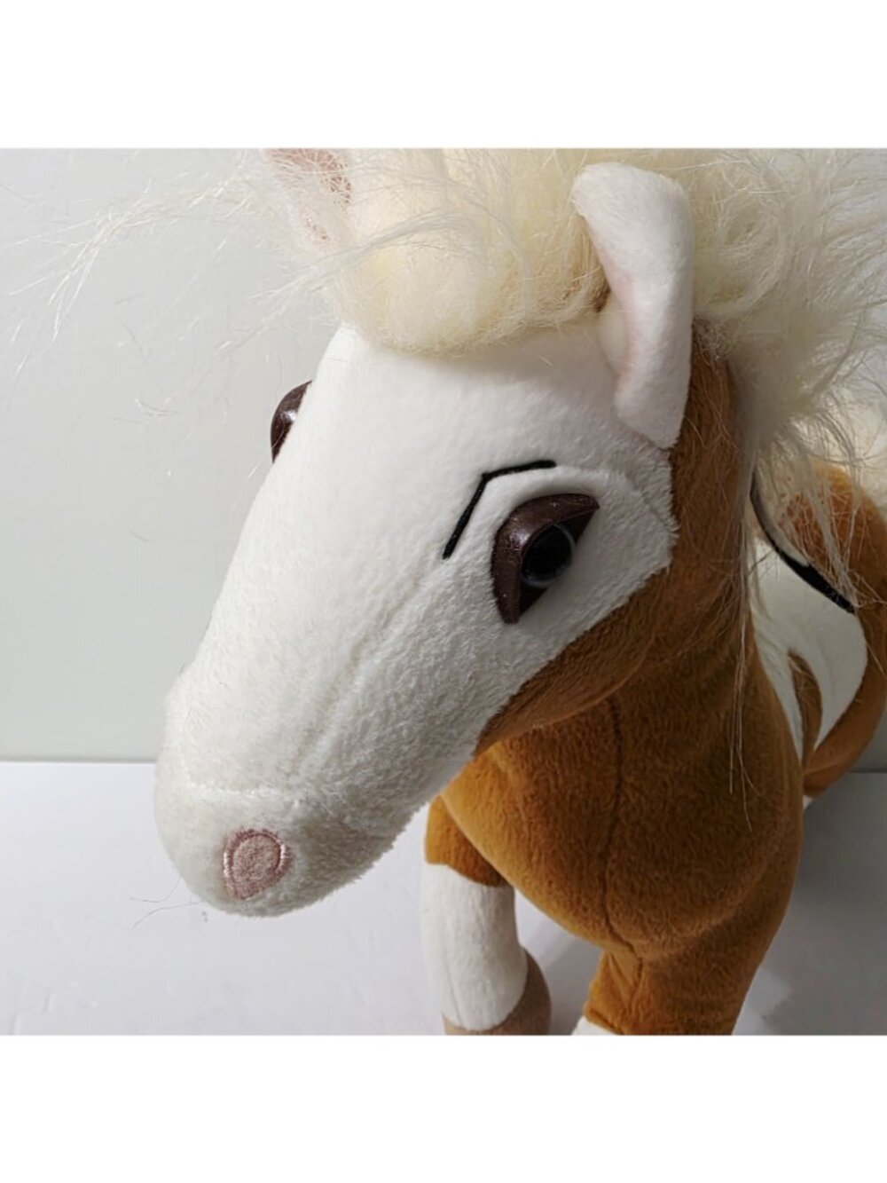 DreamWorks Spirit Stallion Cimarron Rain Horse Plush Bendable 2002 Toy Retired - Picture 11 of 14